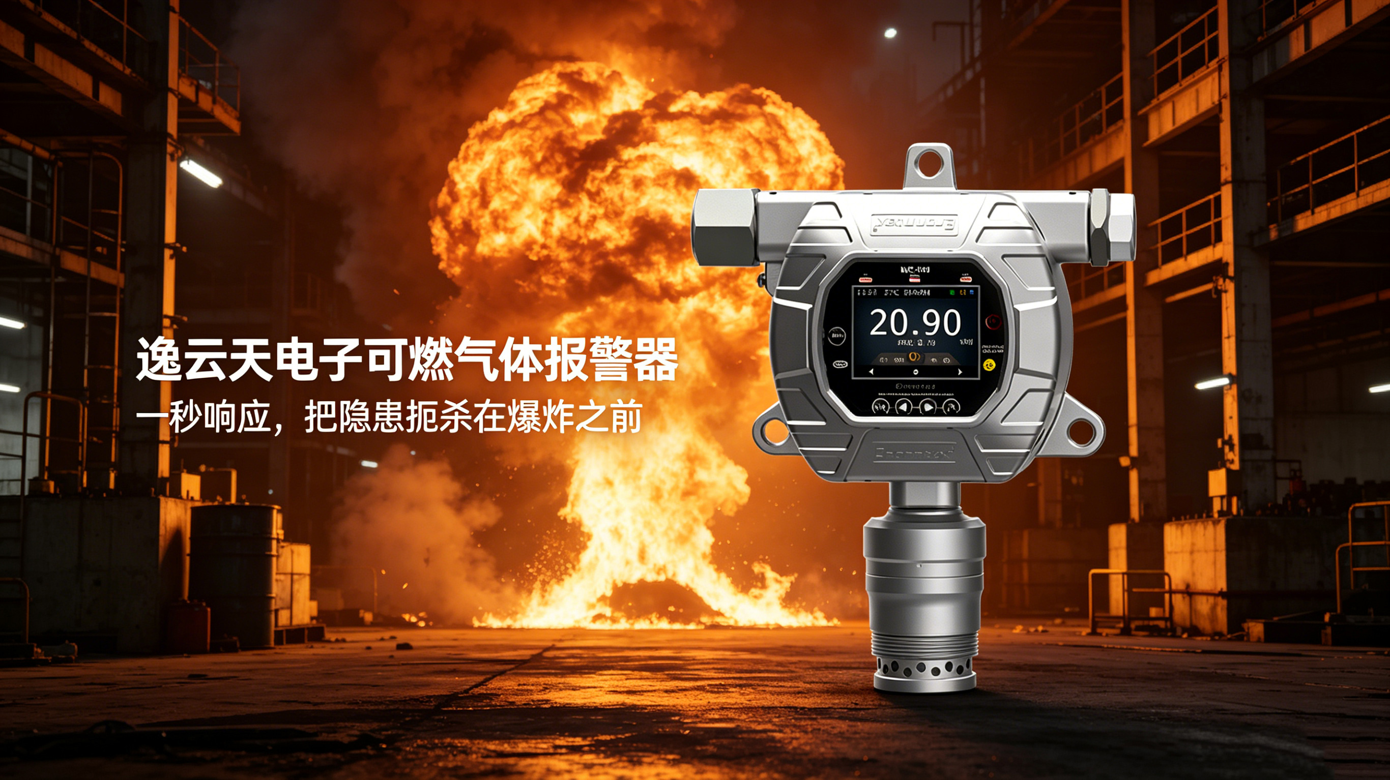 可燃气体报警器检测过程中突然死机，该怎么办?