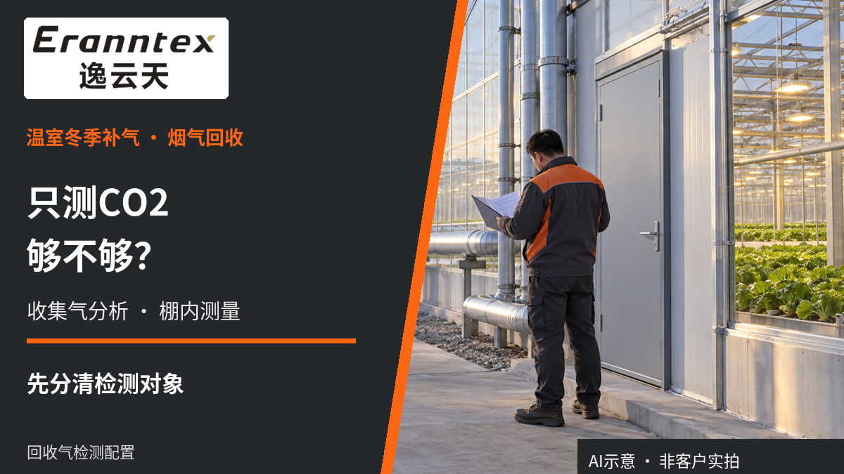 锅炉烟气回收用于温室补气，只测二氧化碳够吗？