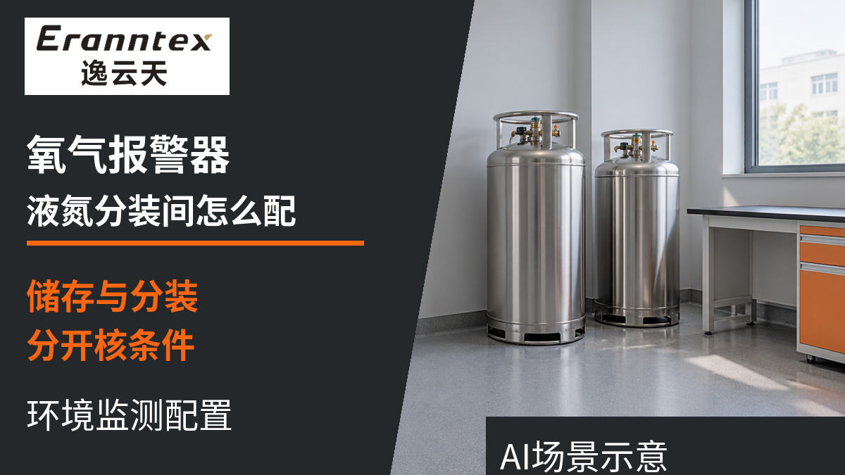 液氮分装间氧气报警器怎么配？先分清储存与分装工况